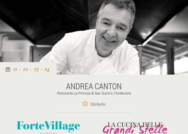 News Andrea Canton - La Cucina delle Grandi Stelle