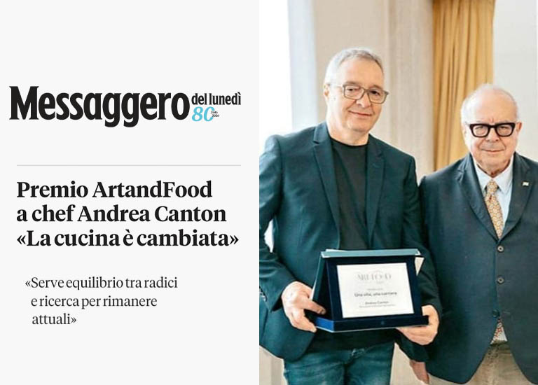News Andrea Canton - Andrea Canton, una carriera tra tradizione e ricerca